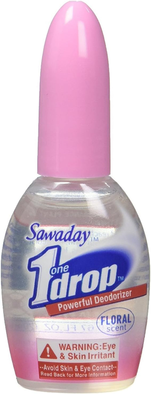 One-Drop Powerful Deodorizer, Before-You-Go Toilet Drops, 0.67 fl oz*- Mint Scent