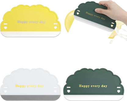 3Pcs Silicone Sink Squeegee, Mirror Squeegee | Kitchen Countertop Squeegees, Cloud Water Wiper Scraper for Sink Tiles, Cleaning Tools for Car Window Bathroom