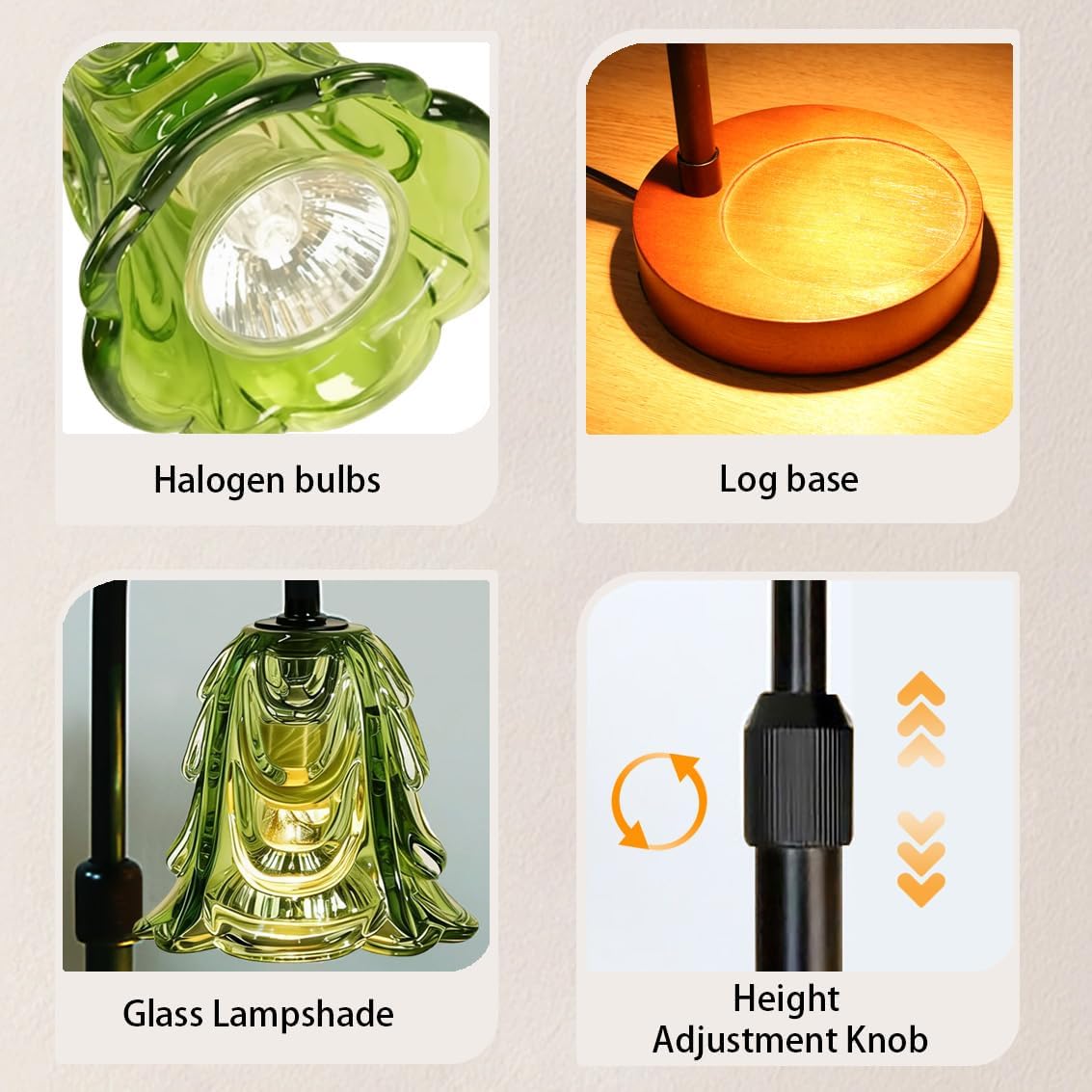 Candle Warmer Lamp with Timer Dimmer Adjustable Height for New Home House Bedroom Decor,Wax Melt Warmer with 2 Bulbs for Jar Candles, Gifts for Mom Women Friend Sister Mothers Day Birthday | Black