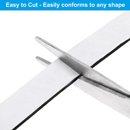 PATIKIL Weather Stripping Door Seal Strip, 3/8 Inch x 1/4 Inch x 32 Ft Self Adhesive Soundproof High Density Foam Tape Insulation for Door Window Air Conditioning, White - Colors A