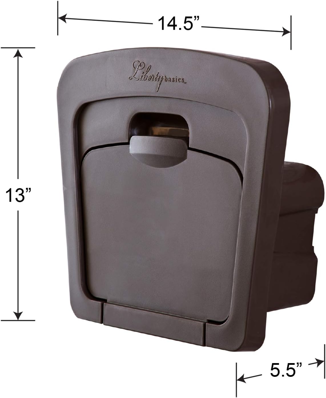 Liberty Basics 510 Wall Mount Hose Reel, Bronze