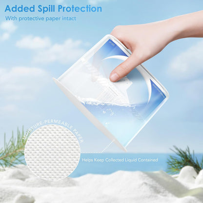 Moisture Absorbers with Activated Charcoal, Humidity Control & Air Deodorizing Preparations for Closet, Bathroom, Basement, Car & RV, 3 Pack