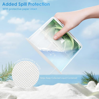 Moisture Absorbers with Activated Charcoal, Humidity Control & Air Deodorizing Preparations for Closet, Bathroom, Basement, Car & RV, 3 Pack