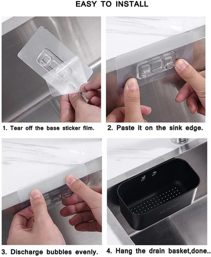 Stainless Steel Sink Strainer Kitchen Food Catcher Sink Strainer Basket for Filter Kitchen Waste and Wash Vegetables Fruits