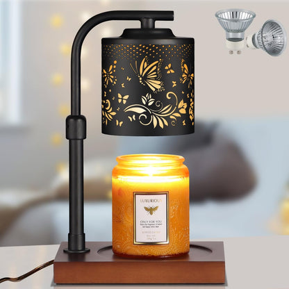 mocosa Candle Warmer Lamp with Adjustable Height Dimmable for New Home Decor Electric Candle Warmer for Jar Candles Birthday Gifts for Women Mom(Hummingbird)