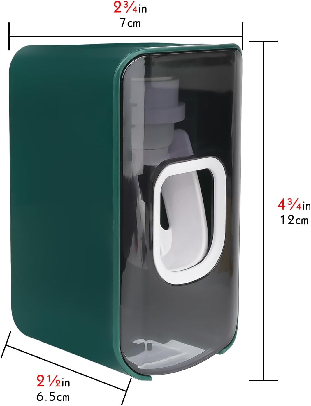 2 Slot Toothbrush Holder and Toothpaste Dispenser Wall Mounted, Automatic Toothpaste Squeezer, 2 in 1 Tooth Brush Toothpaste Organizer for Shower (Grey)
