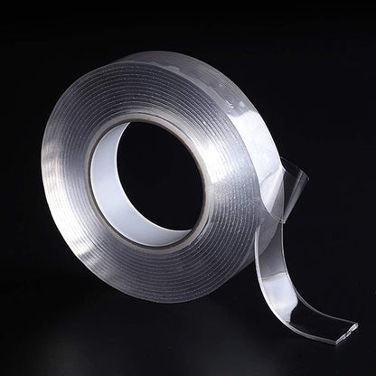 Multi-functional Double-sided Adhesive Nano-tape Seamless Washable Movable Tape
