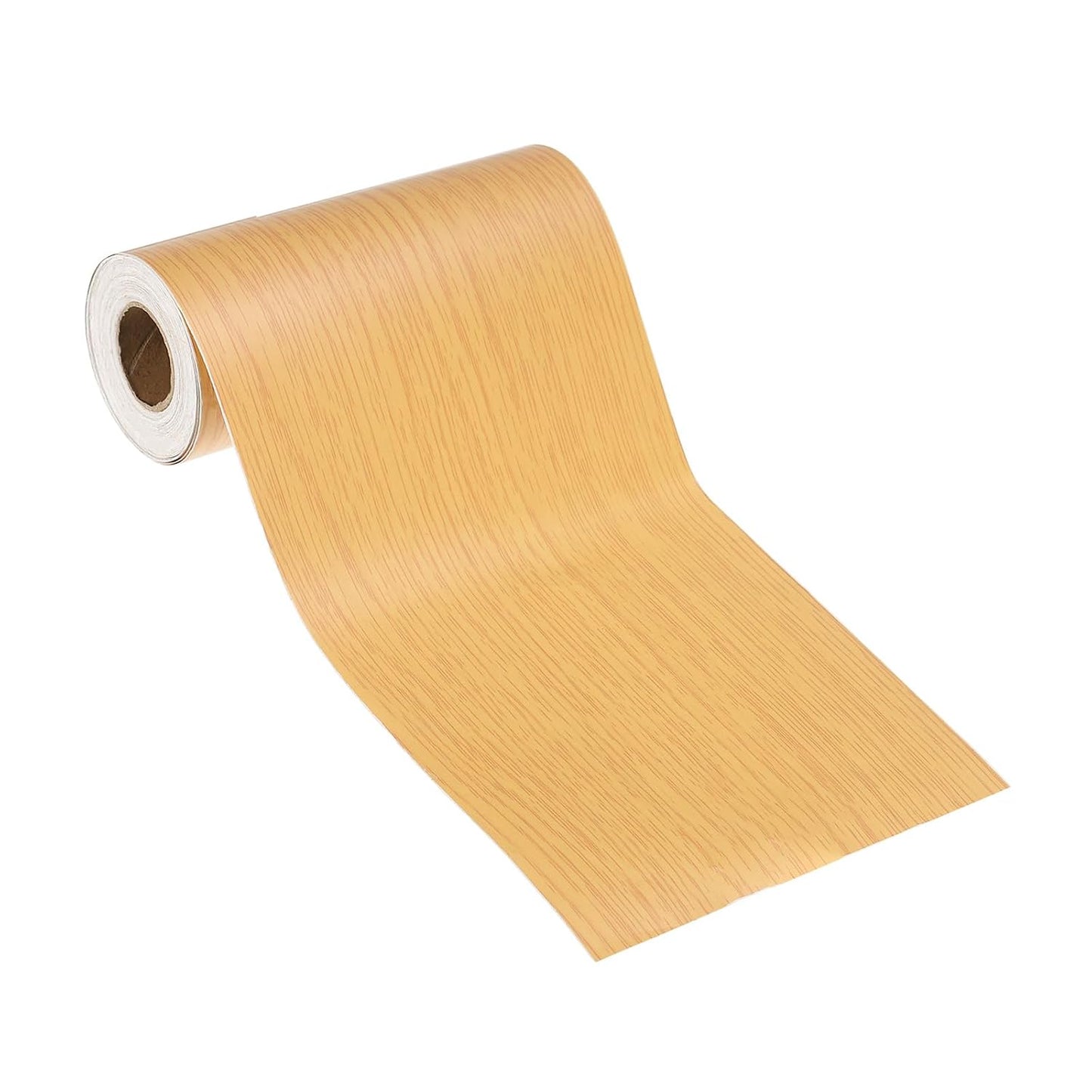 PATIKIL Self Adhesive Wood Grain Repair Tape 33'x 3", Multi-Use Realistic Wood Grain Repair Patch for Furniture Floor Door Table Chair Windows Handicraft DIY, Yellow Teak