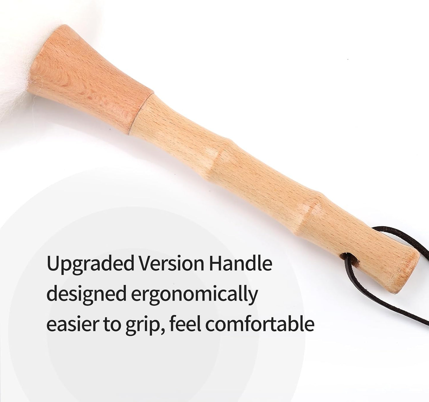 Extendable Lambswool Duster 29-110 Inch,Anti-Static Flexible Head, Stainless Steel Pole for Cleaning High Ceiling,Fan,Furniture,Roof Dusting