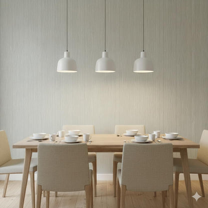 Modern Peel and Stick Wallpaper 17.3" x 78.7" Self Adhesive Wallpaper Textured Neutral Stripe Contact Paper Removable Vinyl Wall Paper for Living Room Bedroom Accent Wall Modern Minimalist Wall Decor