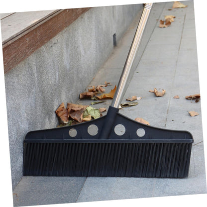 Heavy Duty Detachable Outdoor Broom for Garden and Patio Cleaning Versatile Scrub Brush with Handle for Efficient Sweeping of Concrete