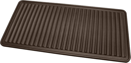 WeatherTech BootTray for Entryway - Durable Mat for Boots, Shoes, Traps Water and Dirt (16"x36") - Black