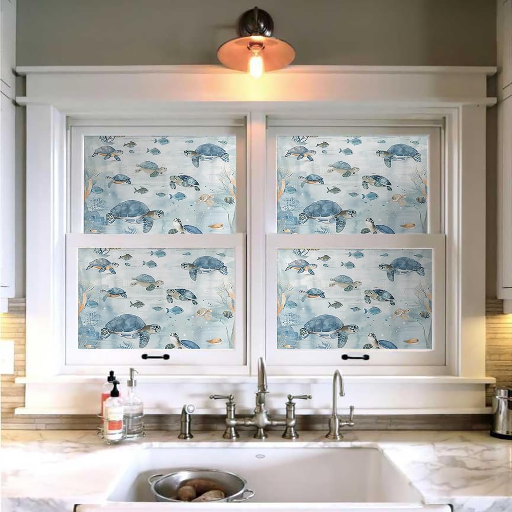 MuralPeel Dark Blue/Yellow Leaf Floral Peel and Stick Wallpaper Vintage Easy Peel Off Self Adhesive Removable Stick on Wall Paper for Kitchen Cabinet Renter Friendly