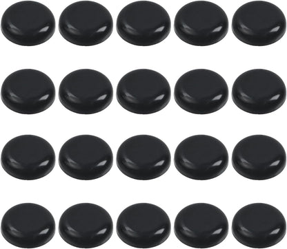 Antrader 1.5 Inch Self-Stick Furniture Round Felt Pads Wood Floor Protectors – Protect Your Hard Floors from Furniture Scratches, Pack of 48, Black