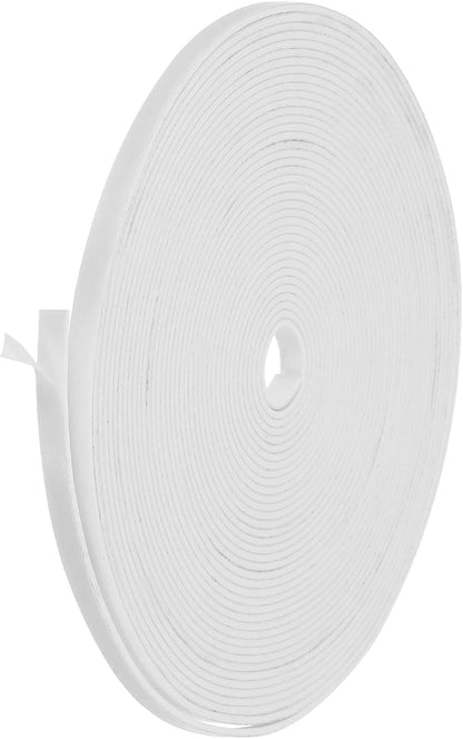 PATIKIL Weather Stripping Door Seal Strip, 3/8 Inch x 1/4 Inch x 32 Ft Self Adhesive Soundproof High Density Foam Tape Insulation for Door Window Air Conditioning, White - Colors B