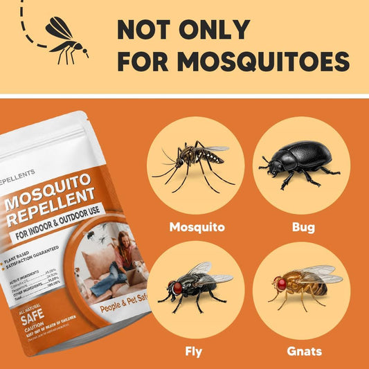 SCFKAOF Mosquito Repellent Outdoor Patio, Mosquito Deterrent for Yard, Indoor Mosquito Repellent Balls, Mosquito Repeller for Patio, Keep Mosquito Away, Covers 120 Sq. Ft, 60 Days Protection-5 Packs