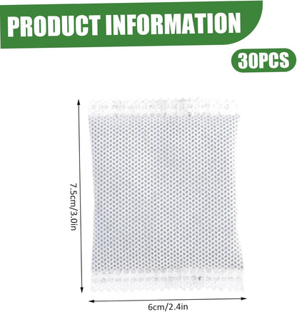 30Pcs Activated Charcoal Bags Multi-Use Odor Absorber Air Freshener, Shoe Deodorizer for Home Car Cabinet Basement, Pet Area, Bathroom, Closet