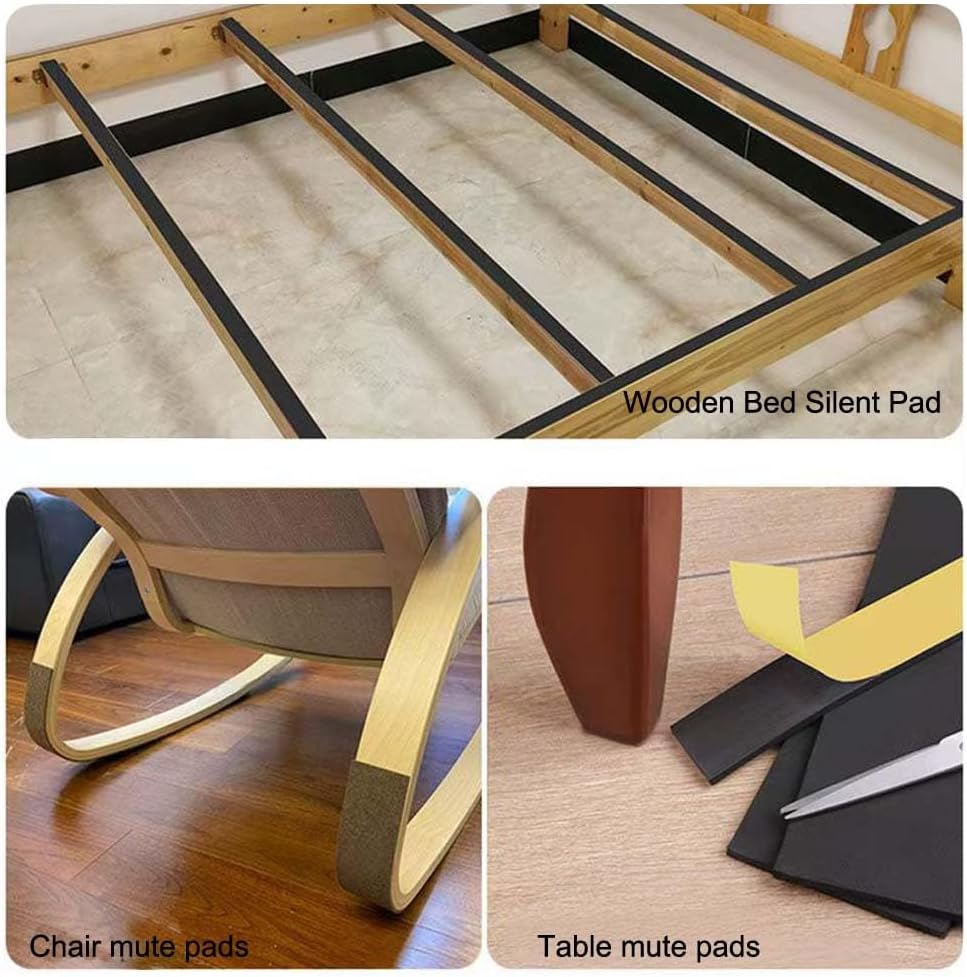 High Density Foam Tape Waterproof Sealing Strip, Single-Sided Adhesive EVA Self Adhesive Weather Strip for Insulating Door Frame, Window, Air Conditioner (0.6in X 32.8Ft,1/8 in Thick)