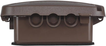 Intermatic WP5100BL Extra Duty Plastic Weatherproof Cover, 2.75-Inch Single Gang, Black