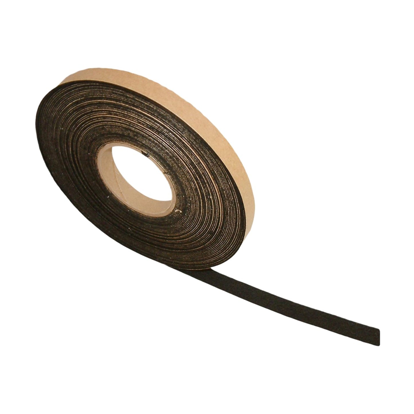 FindTape Polyester 1mm Felt Tape – 1 in. x 15 ft. Felt Strips with Adhesive Backing and Furniture Strips, Great for Arts and Crafts, Classrooms, and Protecting Furniture (Black)