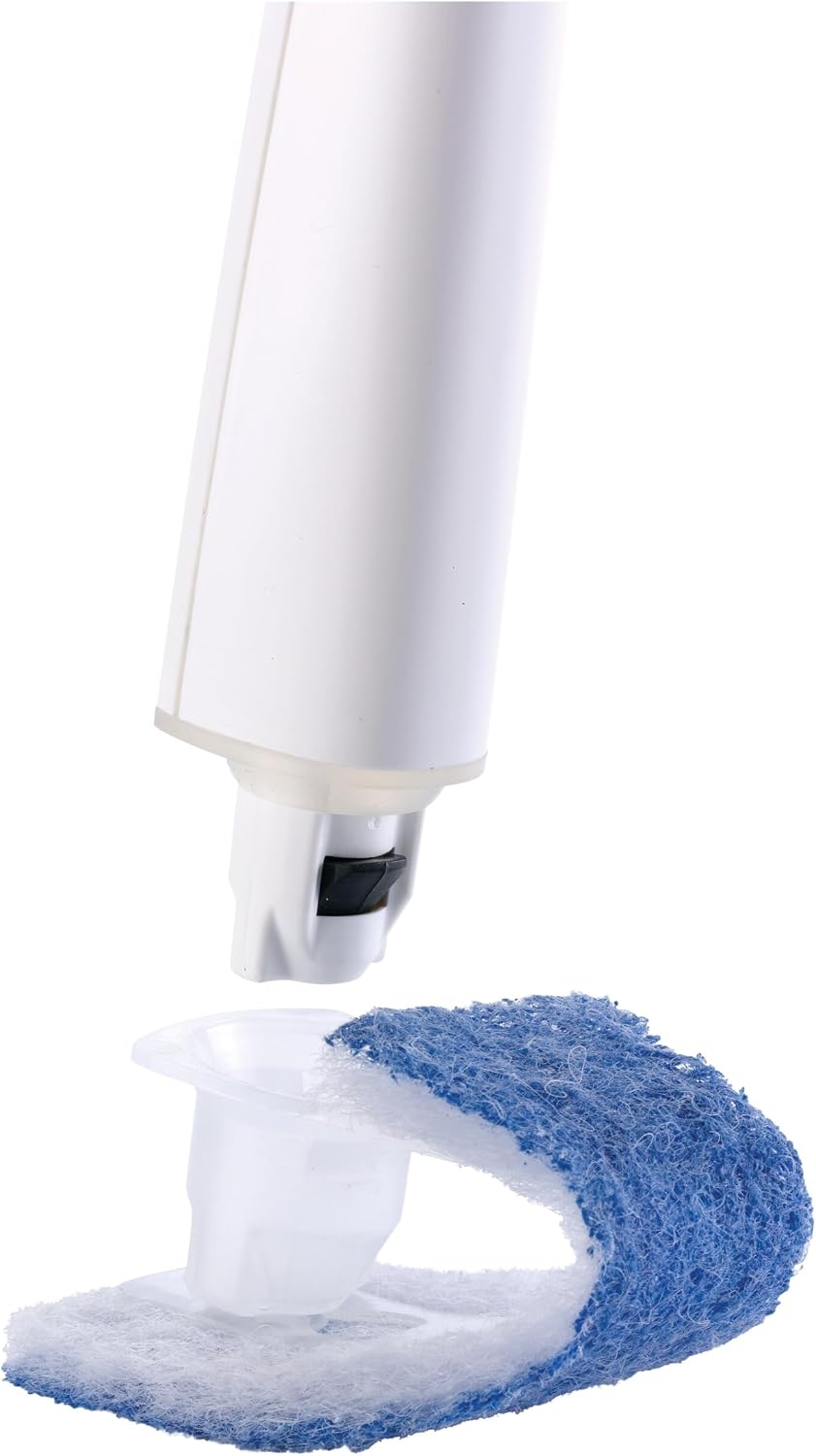 Scotch-Brite Disposable Toilet Scrubber Refills, 40 Refills | Removes Rust & Hard Water Stains, 10 refills per box, 4 Pack, 40 total scrubbers