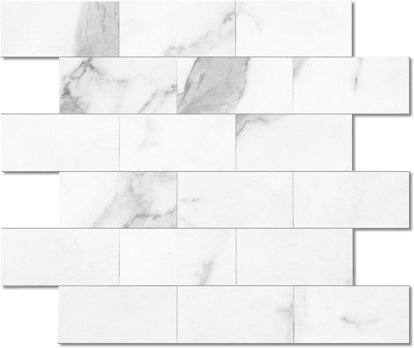 2026 New Upgrade Peel and Stick Backsplash Tile, Peel and Stick 11.34" X 11.57" Wall Tile for Kitchen, Bathroom, Fireplace, Laundry (Beige Ecru, 10 Packs)