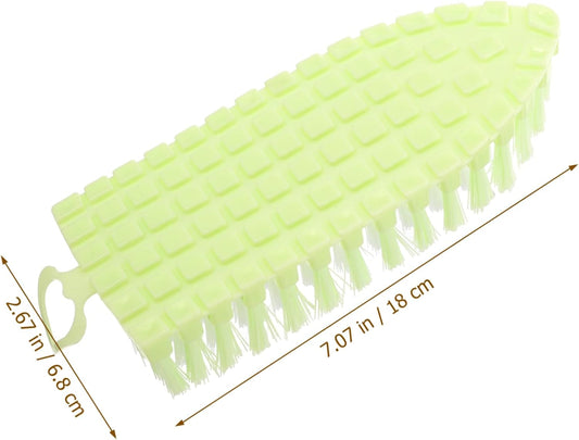 Zerodeko Sink Scrub Brush Small Cleaning Brush for Effortless Kitchen Bathroom Cleaning Compact Design for Stains Dirt Lightweight Portable Multi-Scene Use Easy to Grip