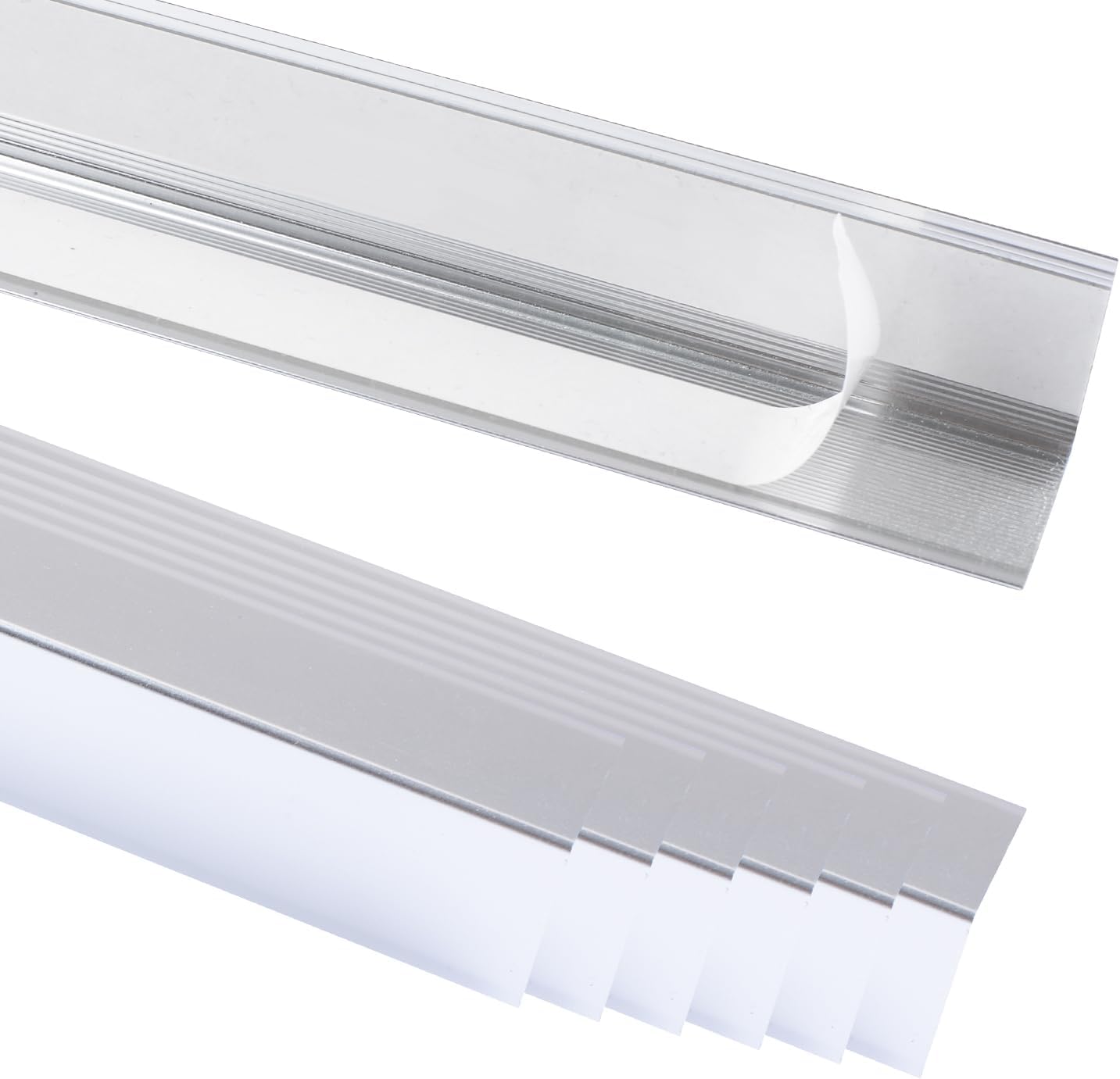 INCREWAY 1Pack Wall Corner Protector, Self-Adhesive Corner Guard Edge Protection Strip, 6.56ft PVC Protector for Wall Furniture Door Frame Table Countertop Cabinet (Clear)