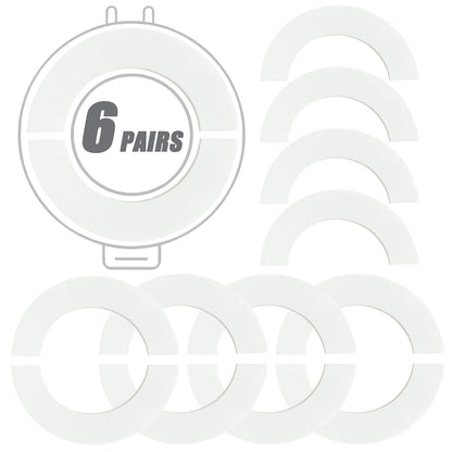 6 Pairs Replacement Transparent Tape for Stove Knob Safety Covers, for Child Proof Knob Covers, Strong Adhesive, Remove Without Leaving Any Trace, Universal Fit Most Stove Covers, Upgraded