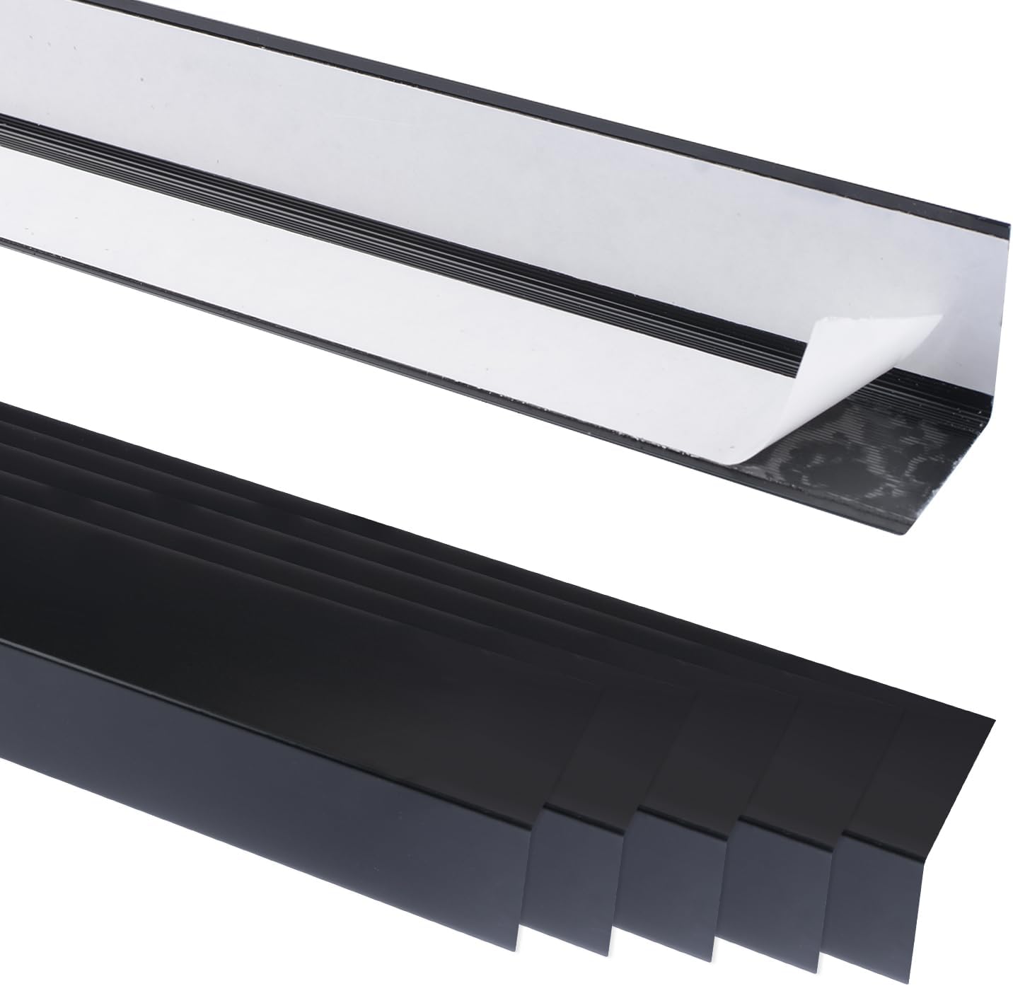 INCREWAY 1Pack Wall Corner Protector, Self-Adhesive Corner Guard Edge Protection Strip, 6.56ft PVC Protector for Wall Furniture Door Frame Table Countertop Cabinet (Clear)