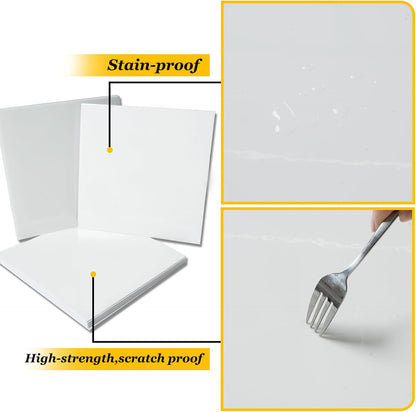 10 Sheets Peel and Stick Backsplash, 11.8"x11.8" Stick on Backsplash Tile Stickers Self Adhesive Backsplash Tile for Kitchen Bathroom Laundry Room