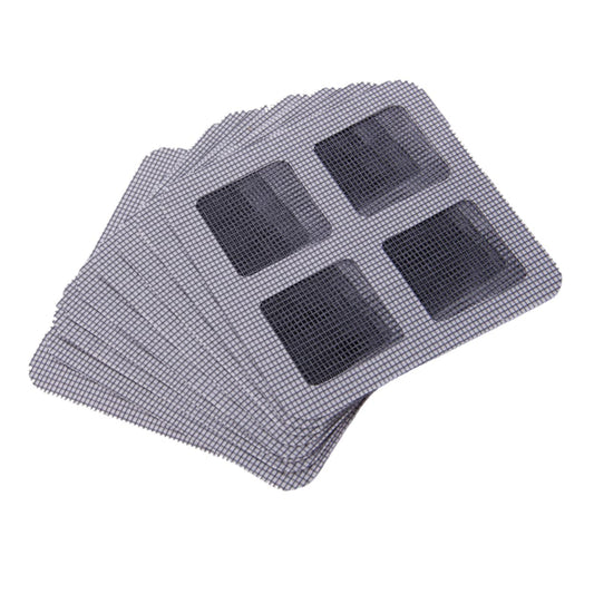 VILLCASE 21Pcs Self Adhesive Window Screen Repair Patch Kit Durable Net Stickers for Screens Doors Tents and Pools Easy Installation No Tools Required