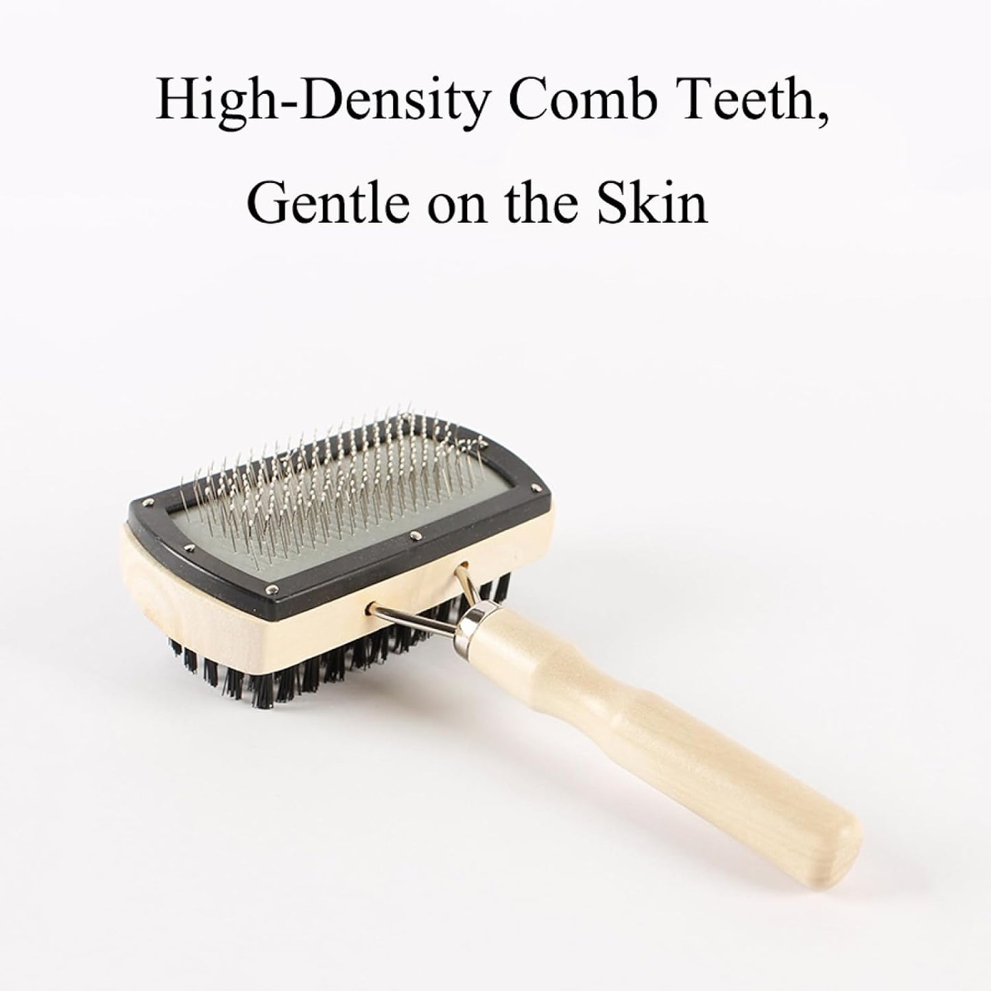 1 Pcs Dual-Sided HVAC Fin Comb - Air Conditioner Coil Cleaning Brush for Condenser & Evaporator Coils AC Maintenance Tool (Grey)