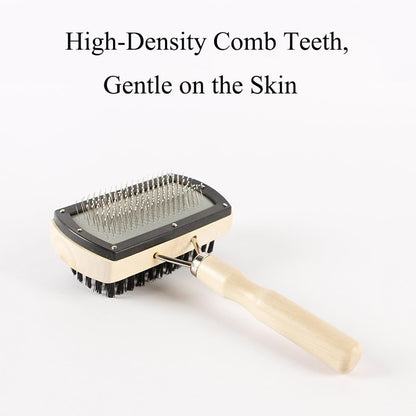 1 Pcs Dual-Sided HVAC Fin Comb - Air Conditioner Coil Cleaning Brush for Condenser & Evaporator Coils AC Maintenance Tool (Grey)