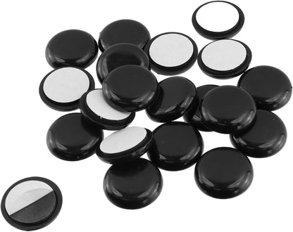 Antrader 1.5 Inch Self-Stick Furniture Round Felt Pads Wood Floor Protectors – Protect Your Hard Floors from Furniture Scratches, Pack of 48, Black