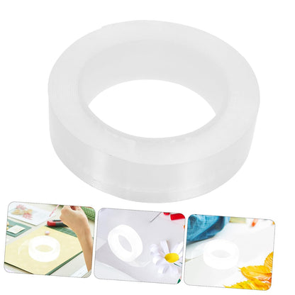 LIFKOME Double Sided Tape Craft Acrylic Nano Tape Roll Washable No Trace Multipurpose Fixing Sticker