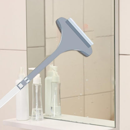 Window Screen Cleaning Brush, Double Sided Window Mesh Cleaner, Hangable Screen Cleaning Brush with Scraper, Multi Tool for Glass Door Wall, 17.71x5.9x1.96 Inch