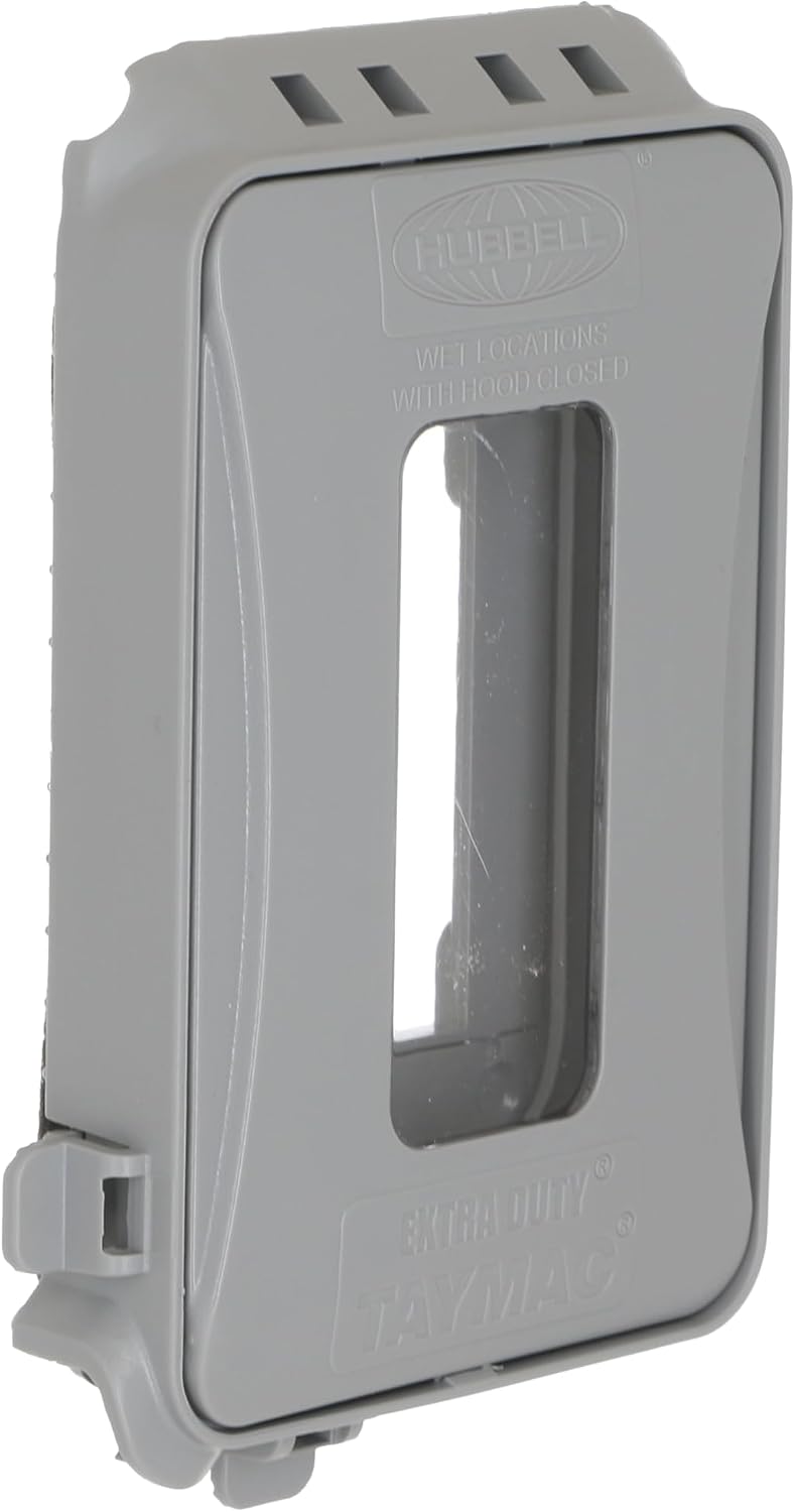 TAYMAC ML500W Single-Gang Mount 16-in-1 Flat Nonmetallic Weatherproof Vertical/Horizontal, 1-Pack, White