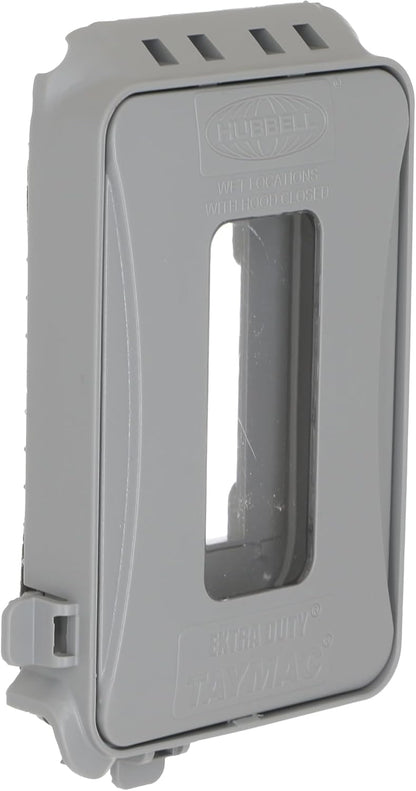 TAYMAC ML500W Single-Gang Mount 16-in-1 Flat Nonmetallic Weatherproof Vertical/Horizontal, 1-Pack, White