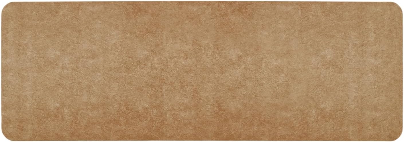 TYUU Bath Mat, Bathroom Rugs Non Slip Washable Thin Absorbent Quick Dry Bath Mat Fits Under Door Bathroom Floor Mat Perfect for Bath, Shower, or Sink 16"x24" Dark Grey