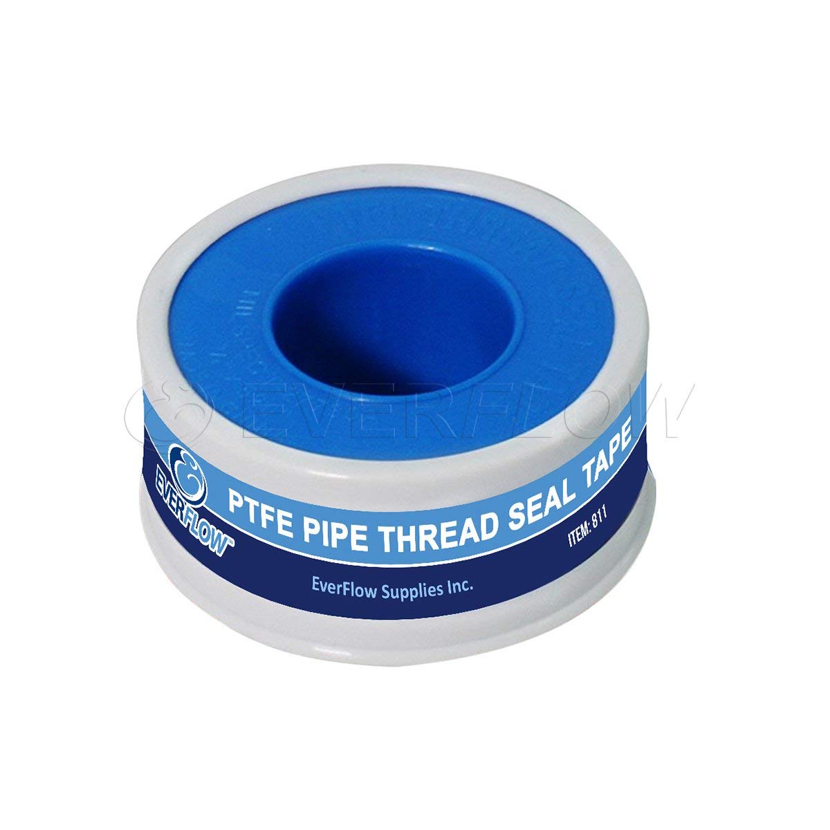 Supply Giant Plumbers PTFE Tape 1/2" W x 520" L Pipe Thread Tape, High Density Thread Sealant Tape Water Seal Plumbing Tape for Shower Head, Pipes, Gas Lines, Leak Prevention