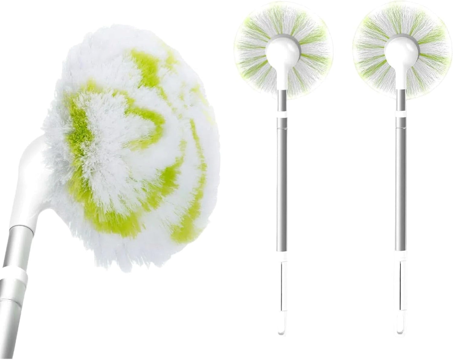 Tub Tile Scrubber Brush with 28" Extendable Pole, 1 Pc Non-Scratch Soft Tub Brush Mop, Bathroom Brush with Long Handle for Bathtub Shower Sink Basin Tile Wall