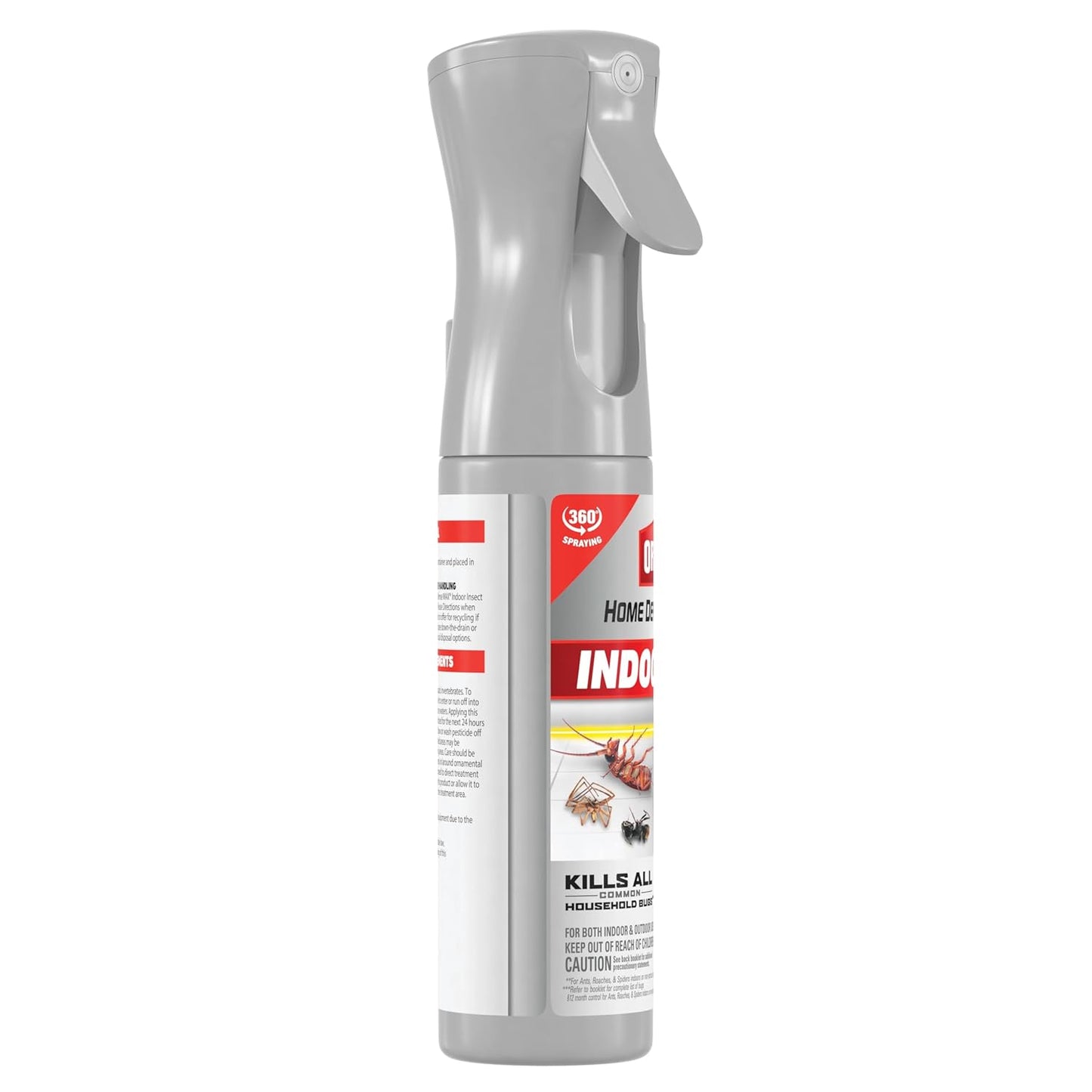 Ortho Home Defense Max Indoor Flying Insect Trap - Light Sticky Trap for House Flies, Fruit Flies, and Gnats, 1 Plug-in and 4 Refills