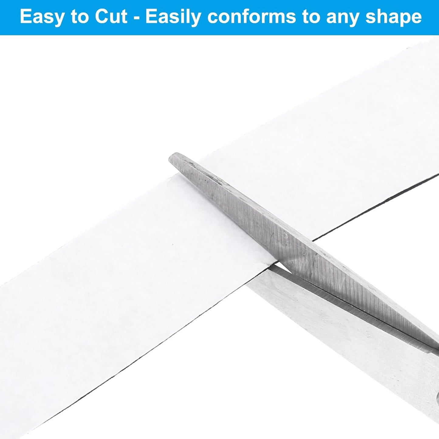 PATIKIL Weather Stripping Door Seal Strip, 3/8 Inch x 1/4 Inch x 32 Ft Self Adhesive Soundproof High Density Foam Tape Insulation for Door Window Air Conditioning, White - Colors A