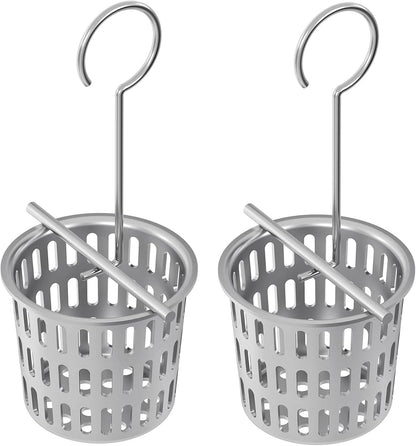 Neodrain Shower Drain Hair Catcher – Stainless Steel Hair & Debris Strainer with Lifting Hook, Hair Trap Filter Basket for Bathroom Drains, Reusable Hair Strainer for Clog-Free Drains