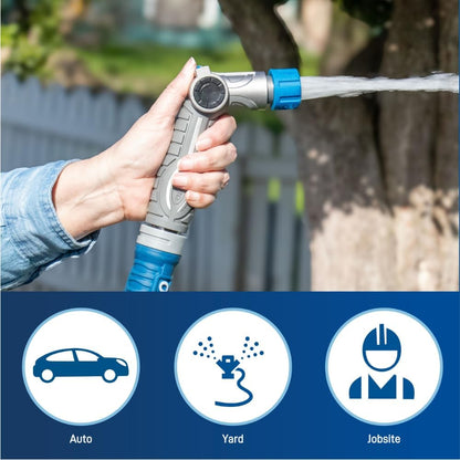 Orbit 58993 7-Pattern Watering Nozzle with Thumb Control, Black