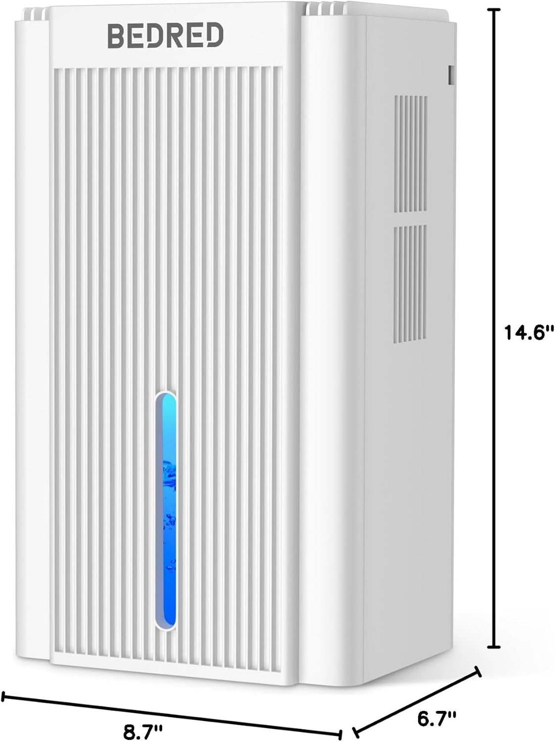 Dehumidifier, 95OZ Dehumidifier for Home 1000 Sq.Ft - Quiet with Auto Shut Off & Relaxing 7 Color Ambient Light,Ideal for Livingroom, Bedroom, Basement(White)
