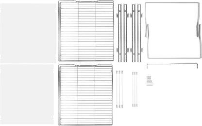 VEVOR Pull Out Cabinet Organizer, 12"W x 21"Dx15.2"H Heavy Duty Slide Out Pantry Shelves, Chrome-Plated Steel Roll Out Drawers for Home,13.5"Wx22"Dx19"H Inside Kitchen Cabinet, Bathroom, Under Sink