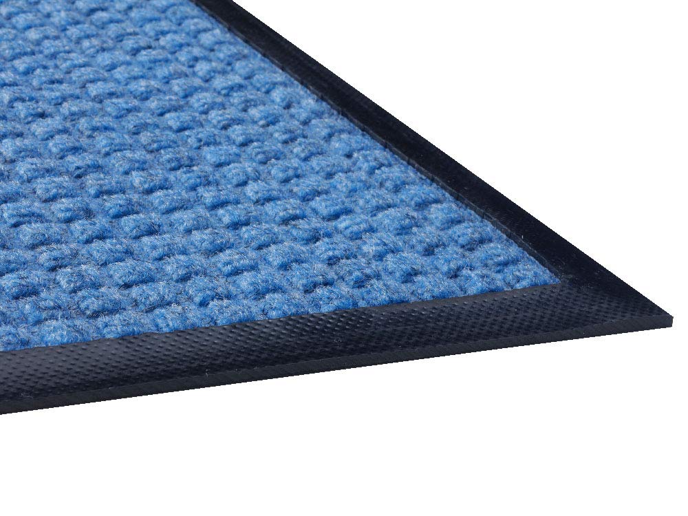 Guardian WaterGuard Indoor/Outdoor Wiper Scraper Floor Mat, Rubber/Nylon, 3'x4', Grey