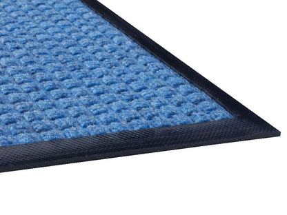 Guardian WaterGuard Indoor/Outdoor Wiper Scraper Floor Mat, Rubber/Nylon, 3'x4', Grey
